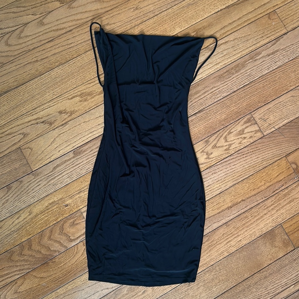 Akira mini black dress